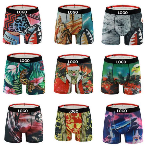 

plus size 3xl mens shorts underwear pants with bags men boxers 2023 designer breathable underpants branded male, White;black