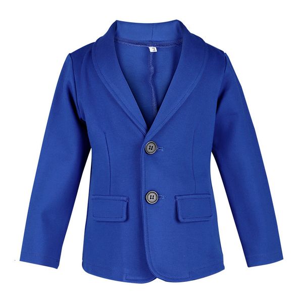 

suits boys formal blue blazer jacket gentleman kids violin dance show performence white jacket children wedding birthday party jacket 230313, Black