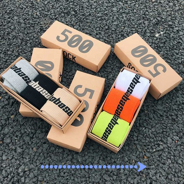 

mens socks season 6 skateboard fashion letter printed socks sports sock sockings hip hop sport embroidery socks crew sock men dress21111, Black