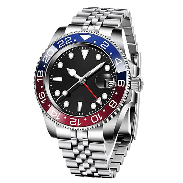 

Mens Watch u1 Designer Automatic Sapphire Mirror 904L Stainless Steel Movement Watch vs Glow GMT Monte De Luxe Root Beer Luxury Men's Watch DHgate ST9 jason 007