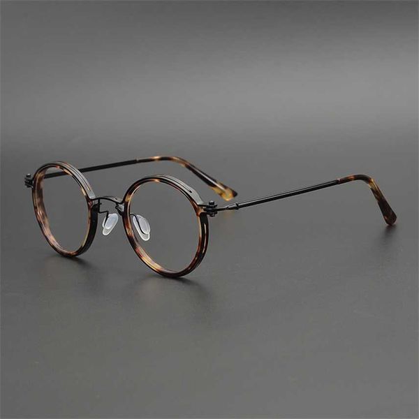 

sunglasses 2023 new japanese classical style vintage personalized lovers men's and women's literary glasses frame, White;black