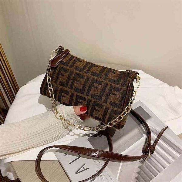 

handbag 2023 fashion women's bag leather quality handbag french club mahjong red canvas, chain, underarm bag
