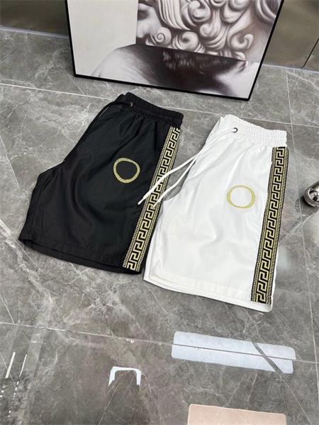 

designers beach shorts fashion motion pants mens tracksuits casual trousers streets popular logo streetwear sportswear running gym pants eur, White;black