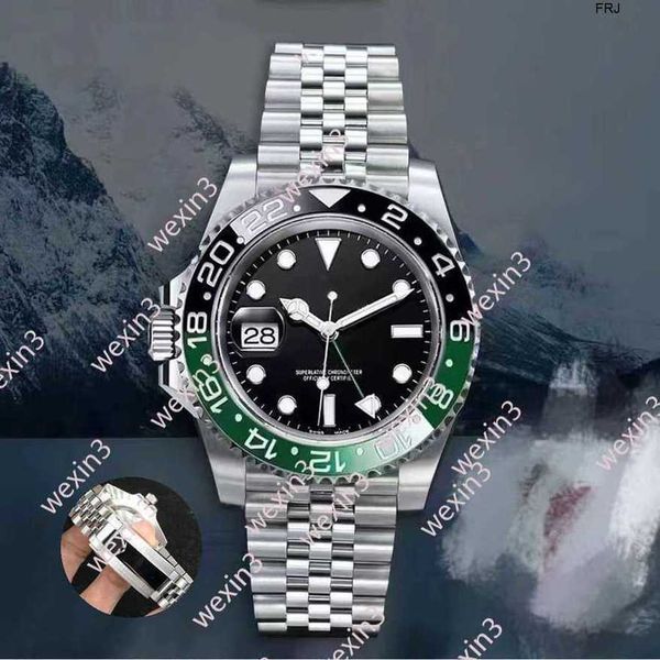 

luxury mens watch rolax mechanical automatic watch 2023 new watch stainless steel mens watches 41mm ceramic frame 2813 swimming waterproof s, Slivery;golden
