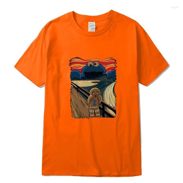 

men's t shirts xin yi men's t-shirt cotton short sleeve print casual loose men shirt o-neck male tee 123 ne5i w40h 6c9y, White;black