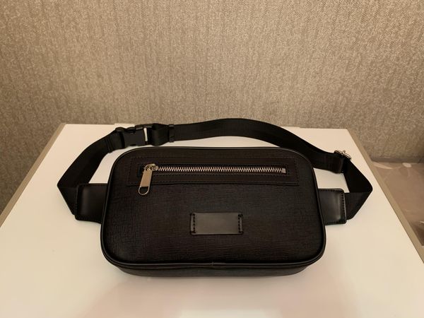 

men women leather sport runner fanny pack belly waist bum bag fitness running belt jogging pouch back grid