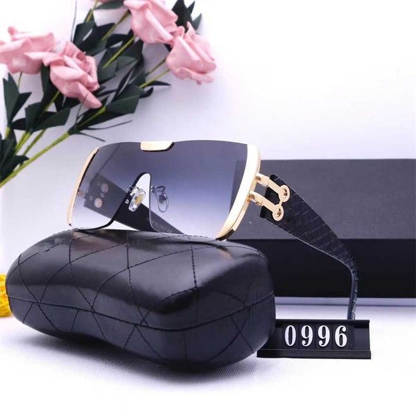 

sunglasses 2023 new overseas for men and women with large frame sunglasses tourism glasses special 0996, White;black