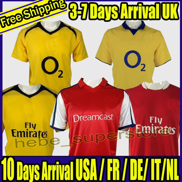 

s-xxl 2006 2007 andy cole ian wright tony adams retro soccer jersey henry lee dixon kevin 00 01 02 03 04 05 06 07 campbell alan smith classi, Black;yellow