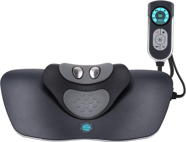 

alphay dynamic cervical neck traction device neck massager with heat therapy and electrotherapy for relieving pain from neck ac