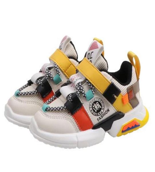 

kids shoes for boys baby toddler sneakers fashion boutique breathable little children girls sports shoe1056411, Black