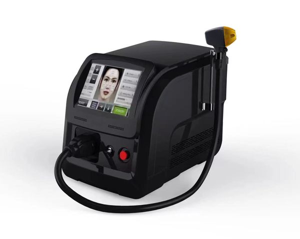 

permanently laser diodo 810 portable 808nm diode laser hair removal machine 755 808 1064 diode laser, Black