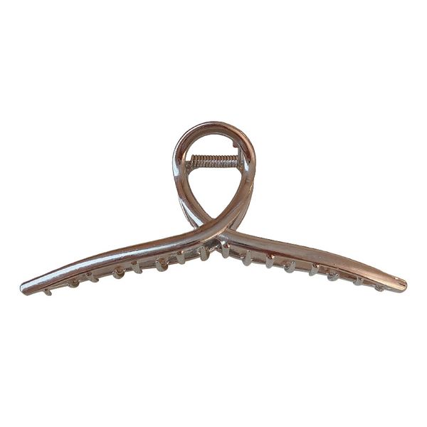 

14cm large cross hair clip korean personality metal cool wind back head grab clip fashion temperament hair accessories female