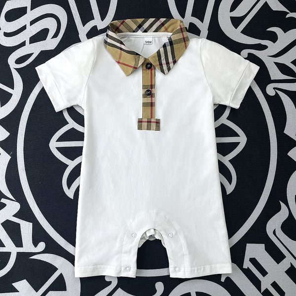

newborn baby cute rompers and girl dress 100% cotton short sleeve clothes baby bodysuit soft fashion plaid, Blue