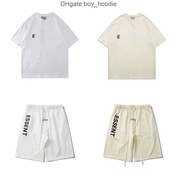 

men's t-shirts ess summer apparel mens women designers t shirts tees fashion man s casual chest letter shirt luxurys clothing street n, White;black