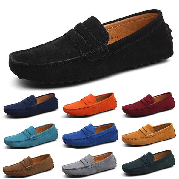 

men casual shoes espadrilles triple black navy brown wine red taupe sky blue burgundy mens sneakers outdoor jogging walking size 40-45 seven