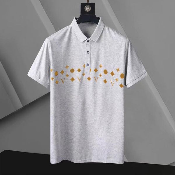 

mens stylist polo shirts luxury italian men's designer polo men clothing short sleeves polo shirt summer t-shirts, White;black