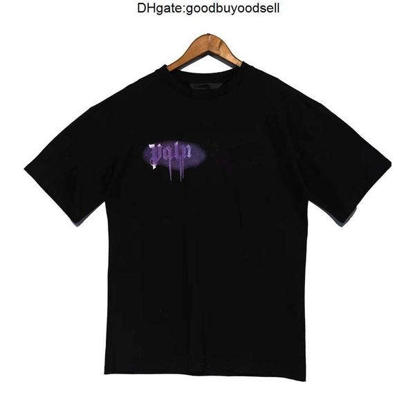 

2022 summer pa men womens palm t shirt mans stylist tee guillotine bear palms printed short sleeve truncated bears angles tees angel tshirt, White;black