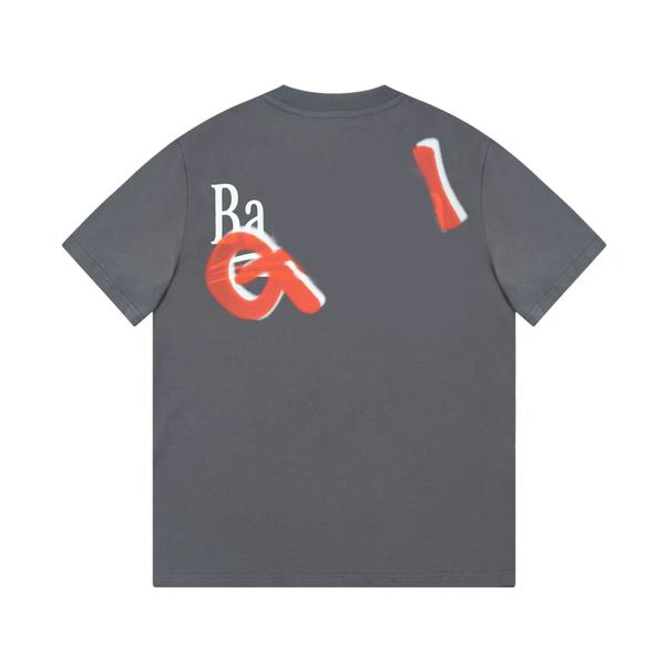 

new men's clothing summer printed street short sleeve net red the same couple's edition models limited letter printing device, White;black
