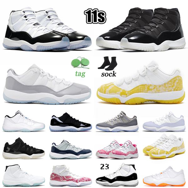 

jumpman 11 designer original basketball shoes cement grey 11s yellow snakerskin cool grey citrus emerald men women sneakers outdoor trainers
