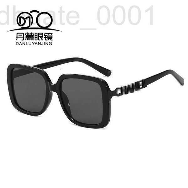 

sunglasses designer 2022 new hollow out letter sunglasses ch5268 li niantong black frame square fooz, White;black