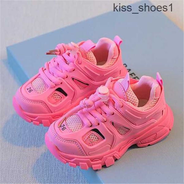 

spring autumn children's shoes boys girls sports shoes breathable kids baby casual sneakers fashion athletic shoe, Black