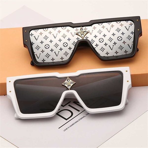 

sunglasses 2023 new new2021 summer family fashion sunglasses cross mirror popular 1486, White;black