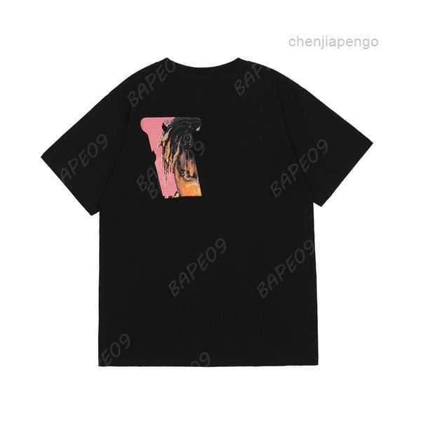 

men's t-shirts mens shir leer prin men women shor sleeve hip hop syle black whie orange shirs ngr9, White;black