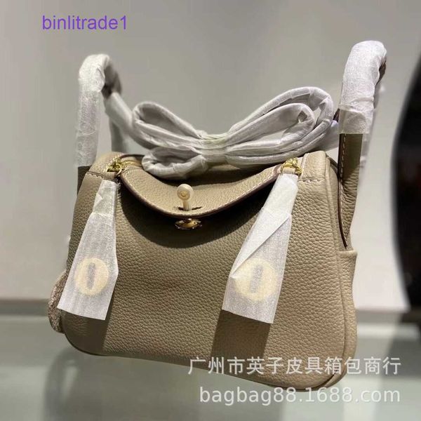 

designer original new lindys elephant grey mother 2023 bag togo cowhide leather doctor one shoulder handheld pillow medicine of sale co2t