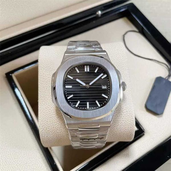 

rolax luxury pp designer men's watch automatic mechanical sports calendar movement watch stainless steel luminous waterproof watches ay, Slivery;black