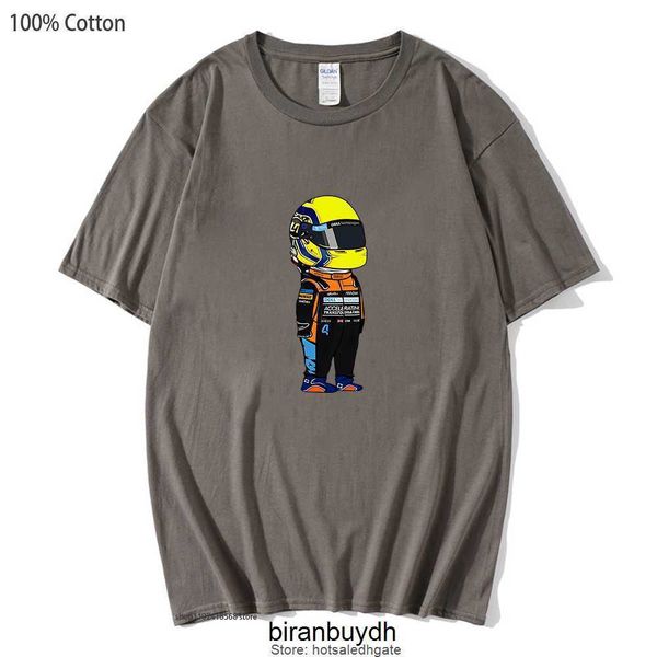 

cycling men's t-shirts f1 t shirts 100% cotton mini lando norris 4 shirt-tee funny games graphic mens casual summer women clothing over, White;black