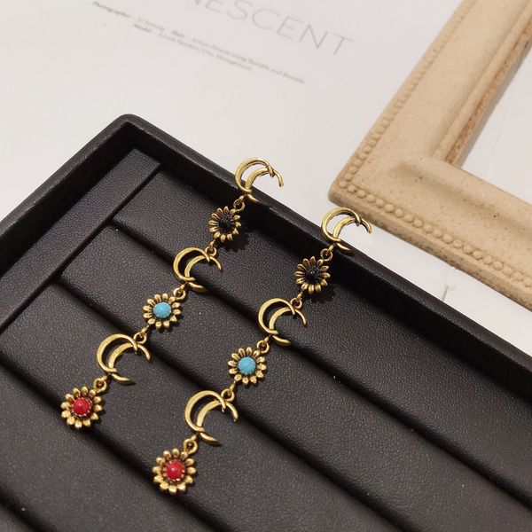 

designer earrings earings love chandelier tassel earrings dangle letters pendant bow sun flower luxury chandelier jewelry earing design for, Silver