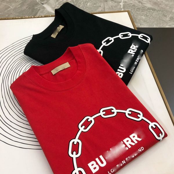 

fashion mens t shirts women designers t shirts tees apparel man s casual chest letter shirt luxurys clothing polos sleeve clothes bur tshir, White;black