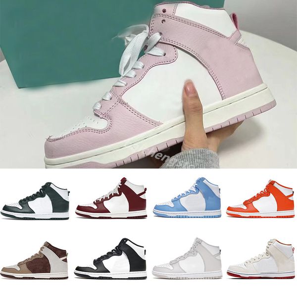 

casual shoes high designer trainers sneakers pn dust green sail grey fog running sneaker panda men women panda unc syracuse michigan strange, White;red