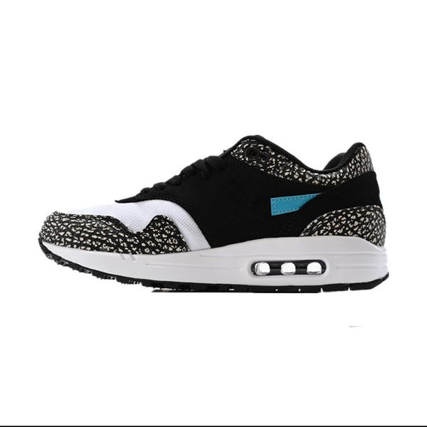

2023 87 1 og mens running shoes airs cushion designer qs 87s saturn gold baroque brown waves white noise aqua men women sneakers trainers ma, Black
