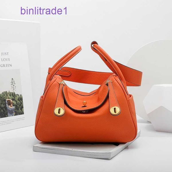 

designer original leather 2023 lychee new lindys bag grain cow messenger hand female temperament goddess small mini of sale 9m7n