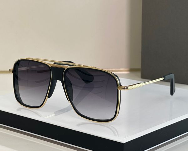 

fashion luxury designer mens sunglasses classic vintage acetate square shape glasses outdoor leisure versatile style anti-ultraviolet protec, White;black