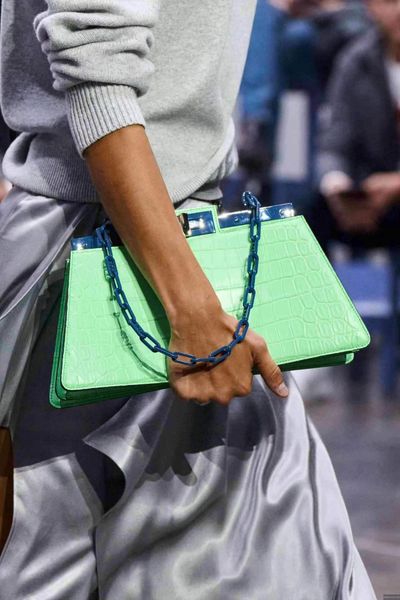 

fashion solid women totes chain clutch with long strap crossbody bag