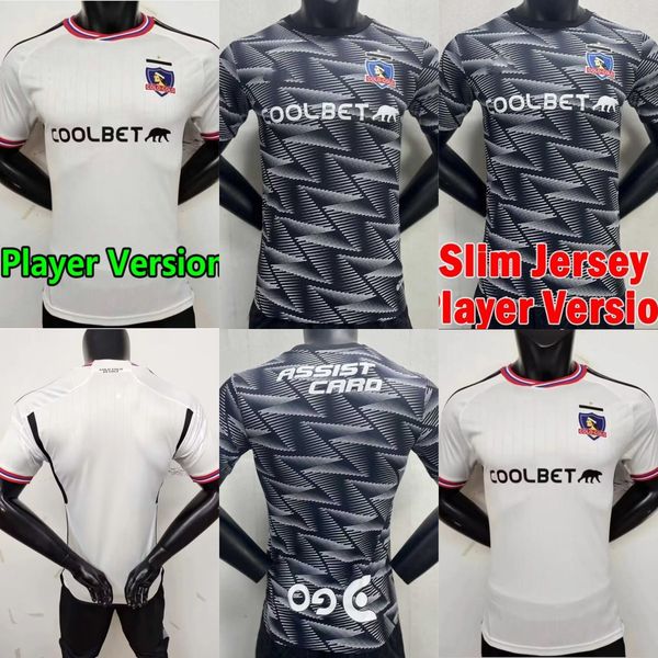 

player version colo colo womens soccer jerseys 2022 home away santos bolados arriagada zaldivia gil fuentes costa lucero football shirt unif, Black;yellow