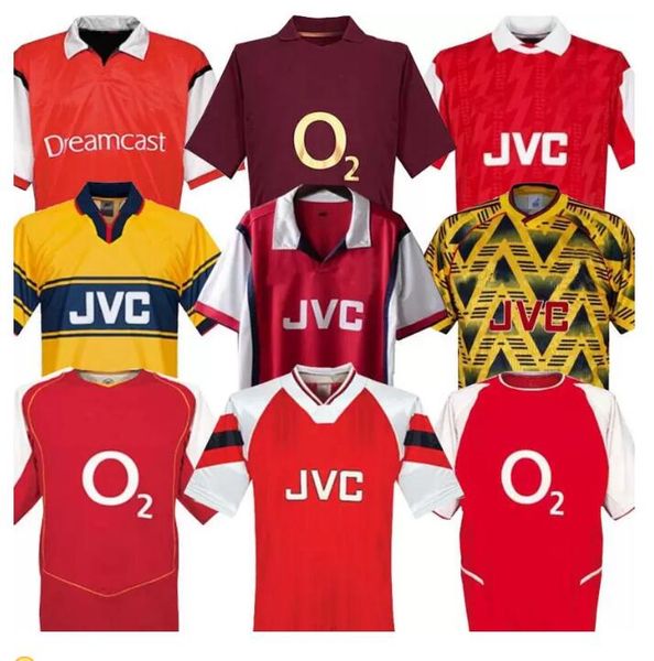 

highbury home football shirt soccer jersey pires henry reyes 2002 04 retro jersey 05 06 86 88 89 90 92 94 95 96 98 99 bergkamp 92 94 95 adam, Black;yellow