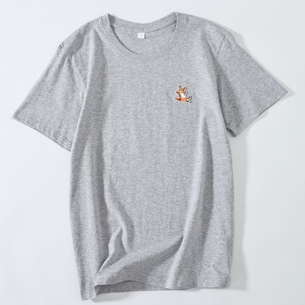 

women's t-shirt couple t-shirt cotton t-shirt casual embroidery t-shirt summer men's ladies short sleeve t-shirt 230314, White