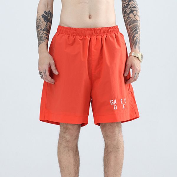 

solid color quick dry shorts summer beach men trunks designer galleryse depts male casual pants, White;black