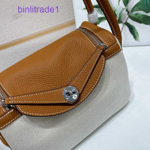 

designer original with 2023h leather layer cow linen canvas real lindys bag fashion good quality medicine case shoulder hand of sale 2nun