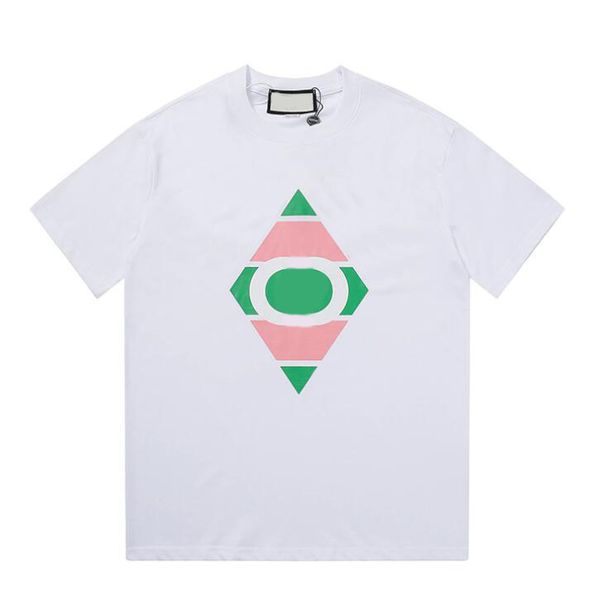 

mens t shirt diamond pattern with ggity letter print tees fashion womens designers short sleeve luxurys cotton t shirts polos lovers clothe, White;black