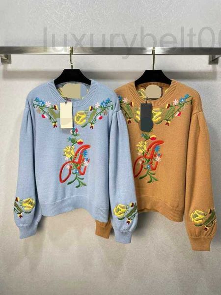 

women's sweaters designer milan runway autumn women brand long sleeve crew neck pulloer womens vd3j, White;black