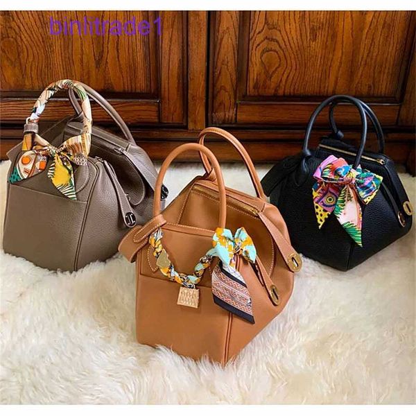 

designer original 2023 new fashion litchi pattern lindi bag mini doctor women's single shoulder messenger hand medicine of sale