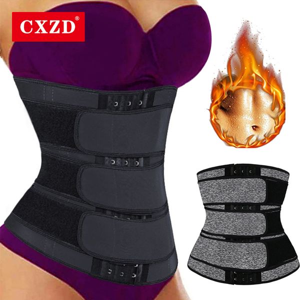 

waist tummy shaper cxzd waist trainer women thermo sweat belts modeling strap body shaper colombian girdles slimming belt belly shaper 23031
