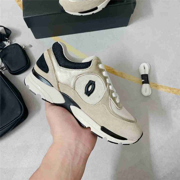 

luxury design bowling shoes 2023 channel fashionable men's and women's letter logo casual outdoor sports shoes 01-4-001