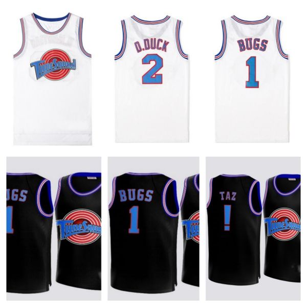 

custom basketball jerseys movie cosplay space-jam #1 bugs #10 lola taz tweety basketball jersey stitched cloth sports uniform any size numb