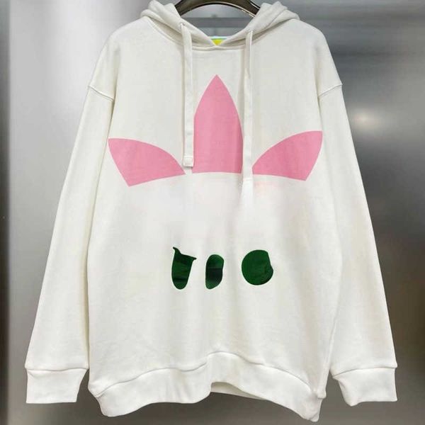 

printed hooded sweater men women hoodies designer hoodie pullover coat cotton hoody loose sweatshirt casual sweaters oversize, Black