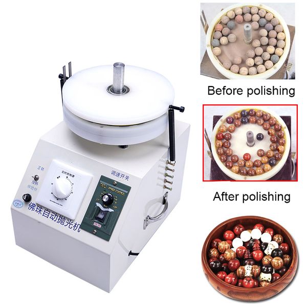 

qihang 180w buddha bead polishing machine electric polisher buddha grinder special round bead grinding machine